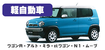 【スマイル車検】軽自動車：ワゴンR・アルト・ekワゴン・N1・ムーブ